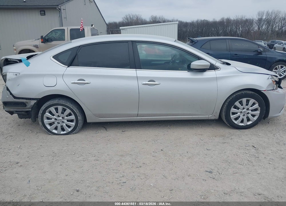 2019 NISSAN SENTRA S VIN: 3N1AB7AP9KY296683