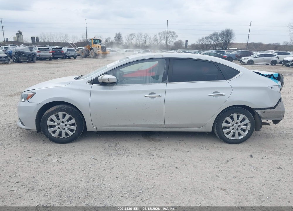 2019 NISSAN SENTRA S VIN: 3N1AB7AP9KY296683
