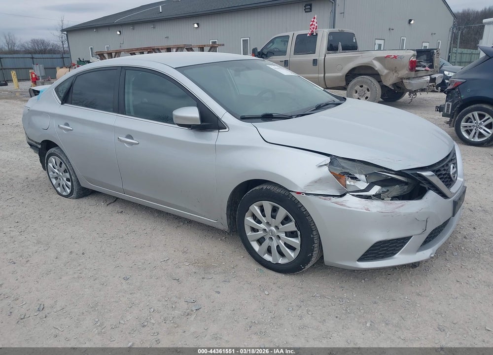 2019 NISSAN SENTRA S VIN: 3N1AB7AP9KY296683