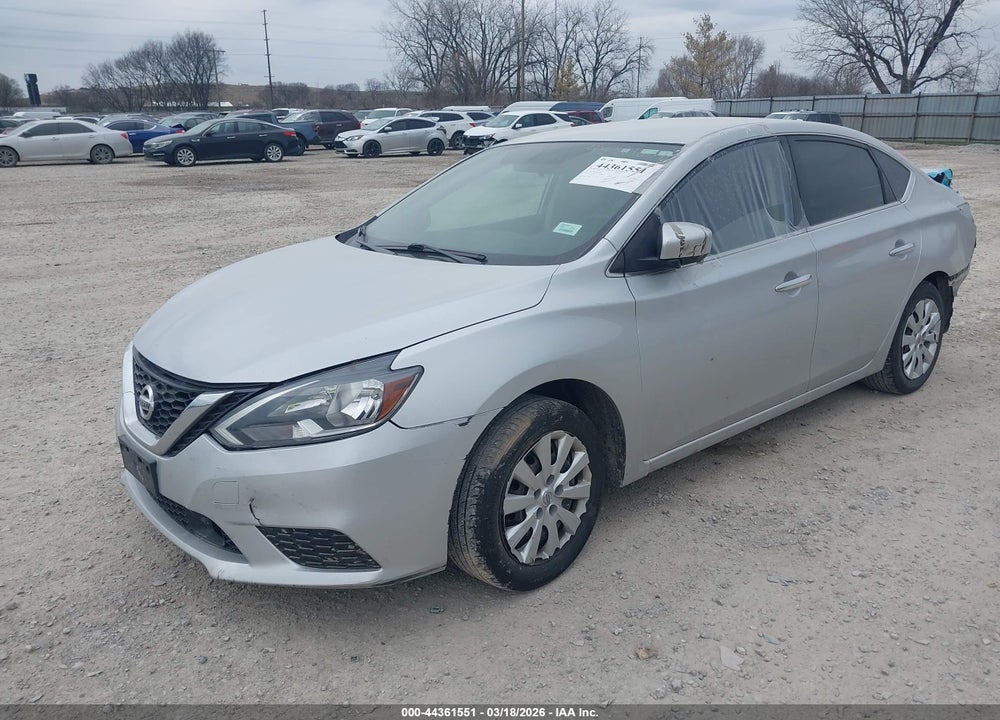 2019 NISSAN SENTRA S VIN: 3N1AB7AP9KY296683