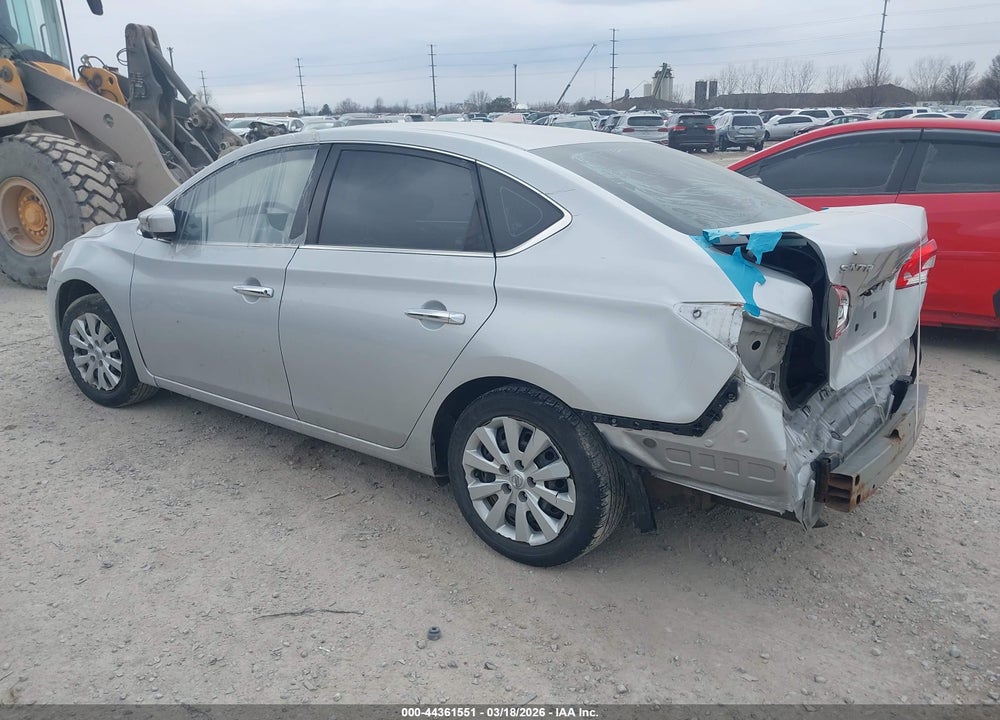 2019 NISSAN SENTRA S VIN: 3N1AB7AP9KY296683