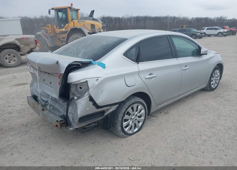 2019 NISSAN SENTRA S VIN: 3N1AB7AP9KY296683
