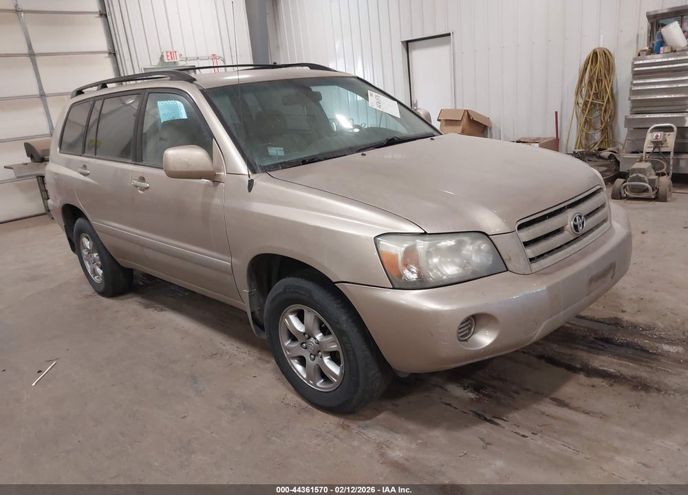 2006 TOYOTA HIGHLANDER V6 VIN: JTEEP21A660138506