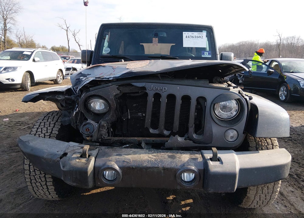 2017 JEEP WRANGLER UNLIMITED FREEDOM 4X4 VIN: 1C4BJWDG9HL563350