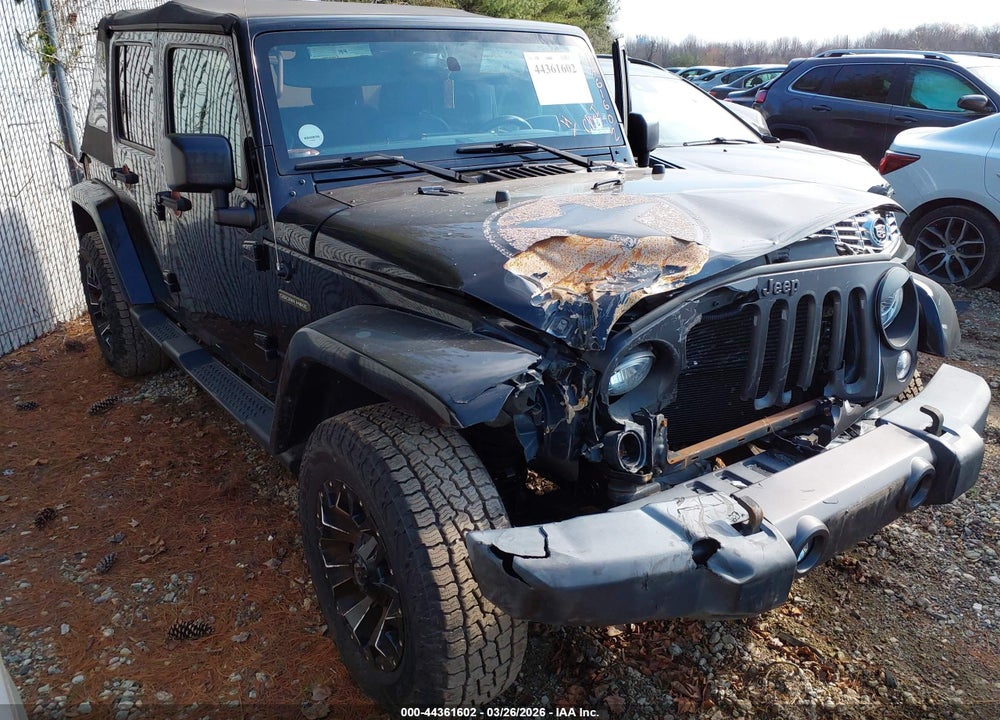 2017 JEEP WRANGLER UNLIMITED FREEDOM 4X4 VIN: 1C4BJWDG9HL563350