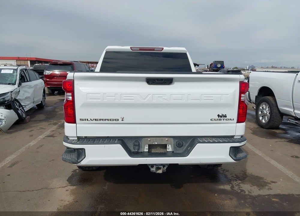 2023 CHEVROLET SILVERADO 1500 2WD  SHORT BED CUSTOM VIN: 1GCPABEK1PZ111986
