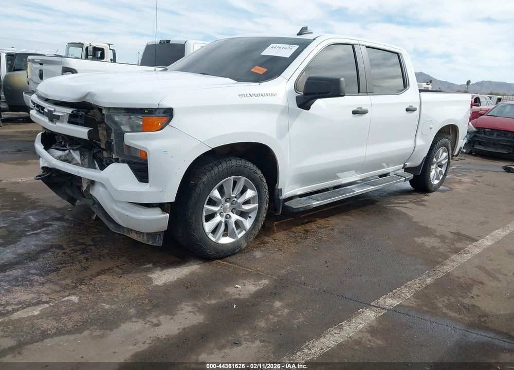 2023 CHEVROLET SILVERADO 1500 2WD  SHORT BED CUSTOM VIN: 1GCPABEK1PZ111986