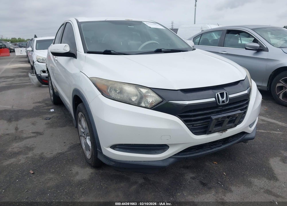 2016 HONDA HR-V LX VIN: 3CZRU5H36GM720637