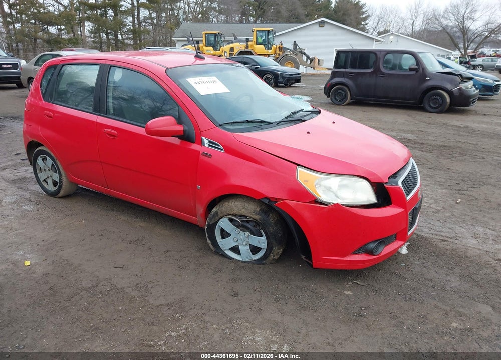 2009 CHEVROLET AVEO LS VIN: KL1TD66E99B348296