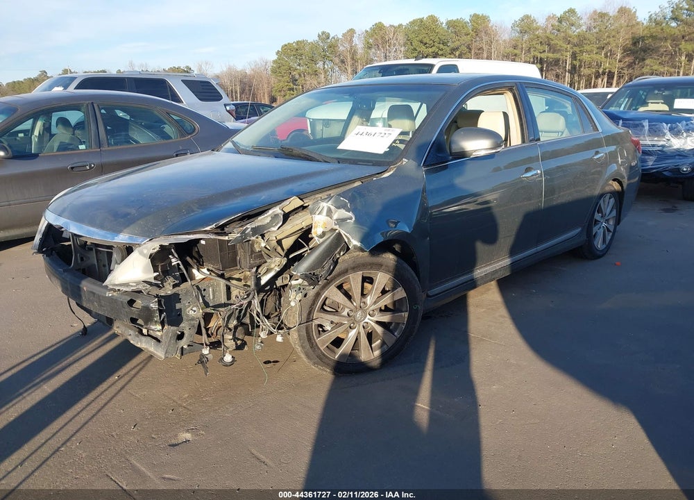 2011 TOYOTA AVALON LIMITED VIN: 4T1BK3DB1BU378268