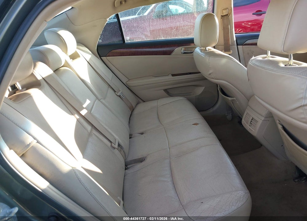 2011 TOYOTA AVALON LIMITED VIN: 4T1BK3DB1BU378268