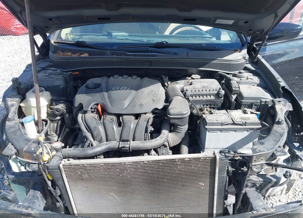 2014 HYUNDAI SONATA GLS VIN: 5NPEB4AC9EH919392