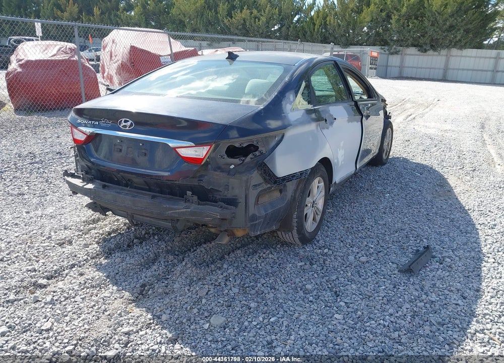 2014 HYUNDAI SONATA GLS VIN: 5NPEB4AC9EH919392