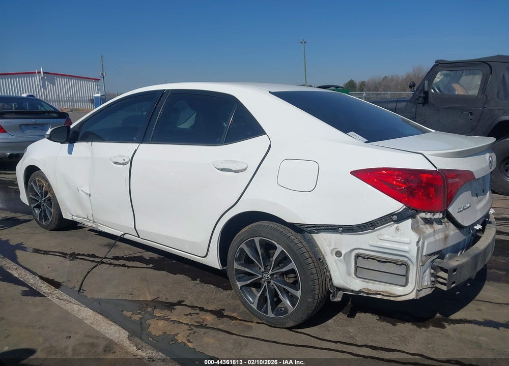 2017 TOYOTA COROLLA SE VIN: 2T1BURHE7HC807070