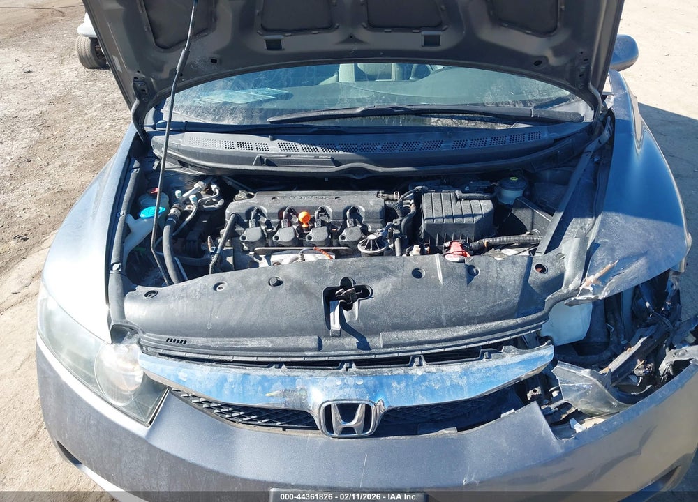 2011 HONDA CIVIC LX VIN: 19XFA1F56BE042652