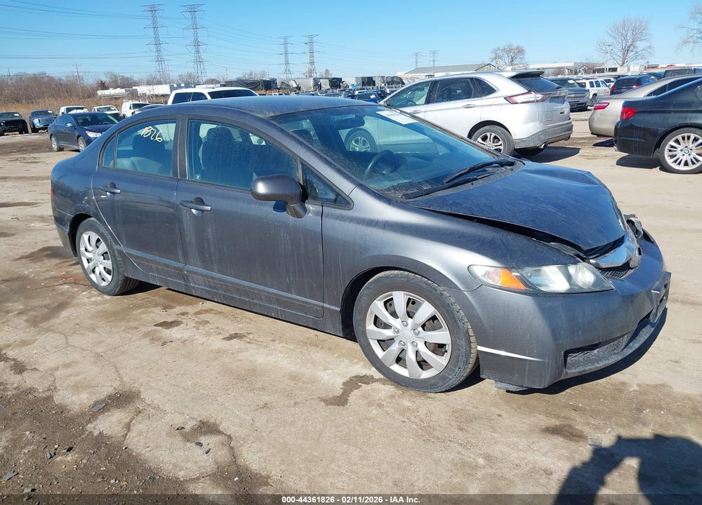 2011 HONDA CIVIC LX VIN: 19XFA1F56BE042652