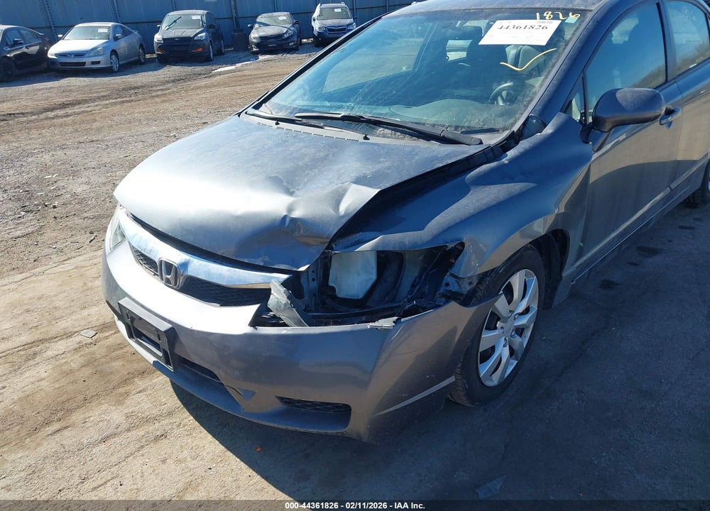 2011 HONDA CIVIC LX VIN: 19XFA1F56BE042652