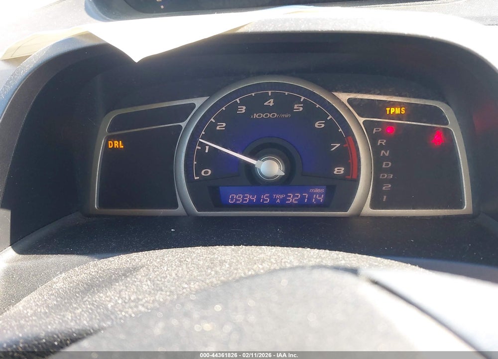 2011 HONDA CIVIC LX VIN: 19XFA1F56BE042652