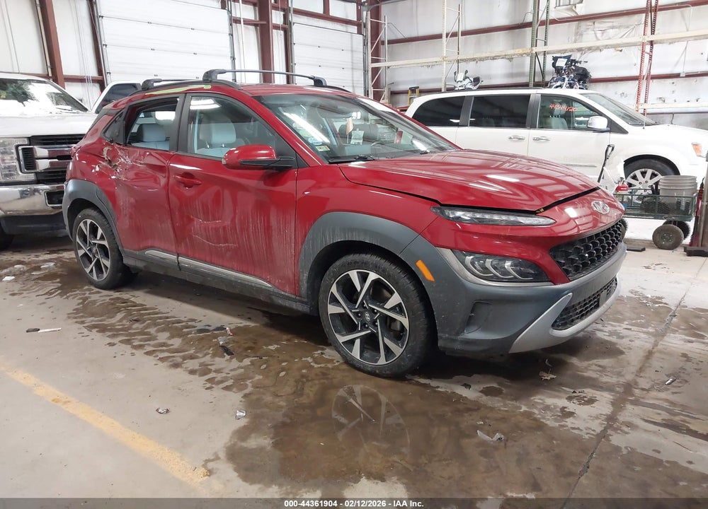 2022 HYUNDAI KONA LIMITED VIN: KM8K5CA38NU795248