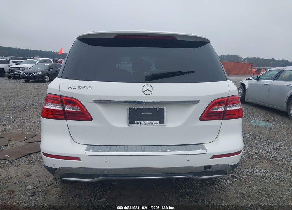 2015 MERCEDES-BENZ ML 350 VIN: 4JGDA5JB7FA587856