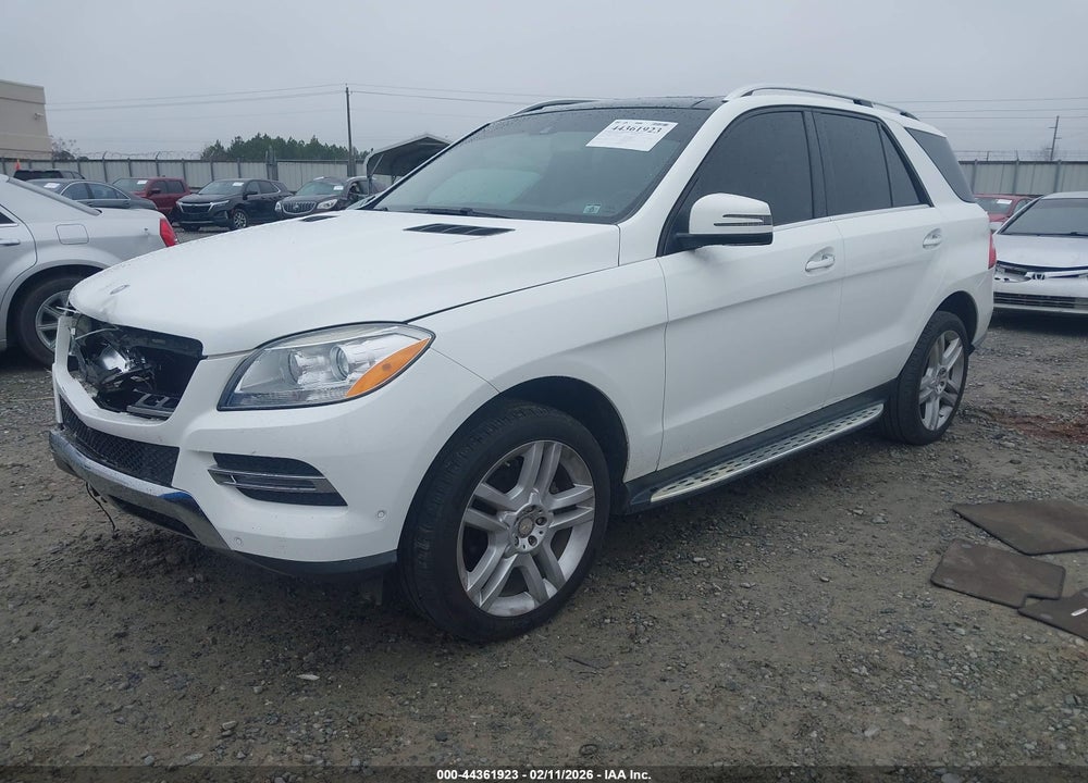 2015 MERCEDES-BENZ ML 350 VIN: 4JGDA5JB7FA587856