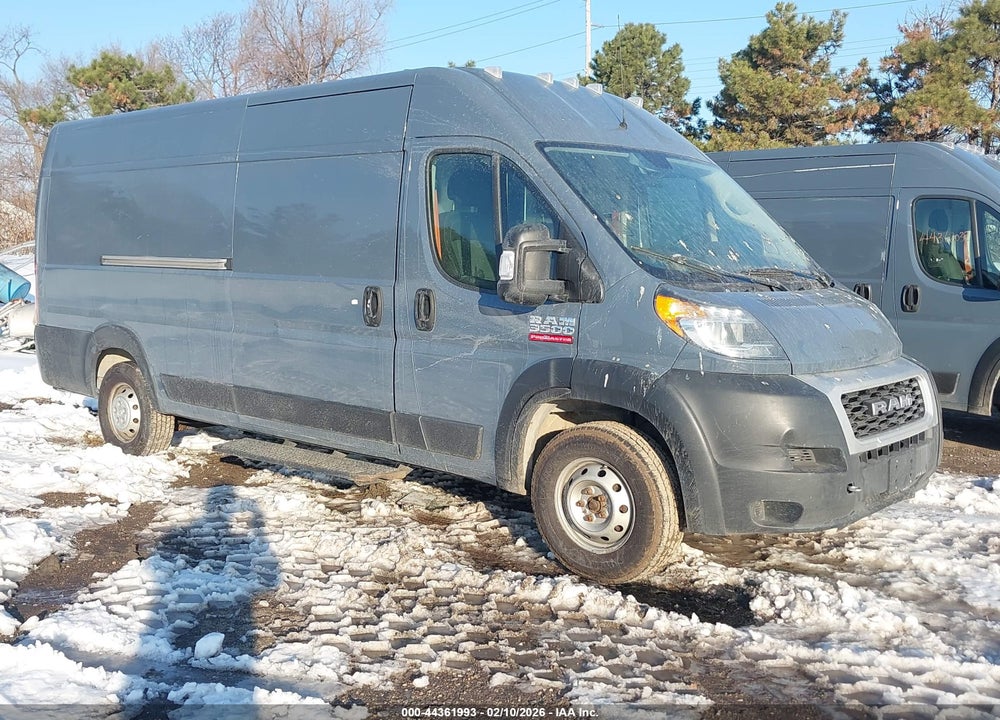 2020 RAM PROMASTER 3500 CARGO VAN HIGH ROOF 159 WB EXT VIN: 3C6URVJG7LE112829