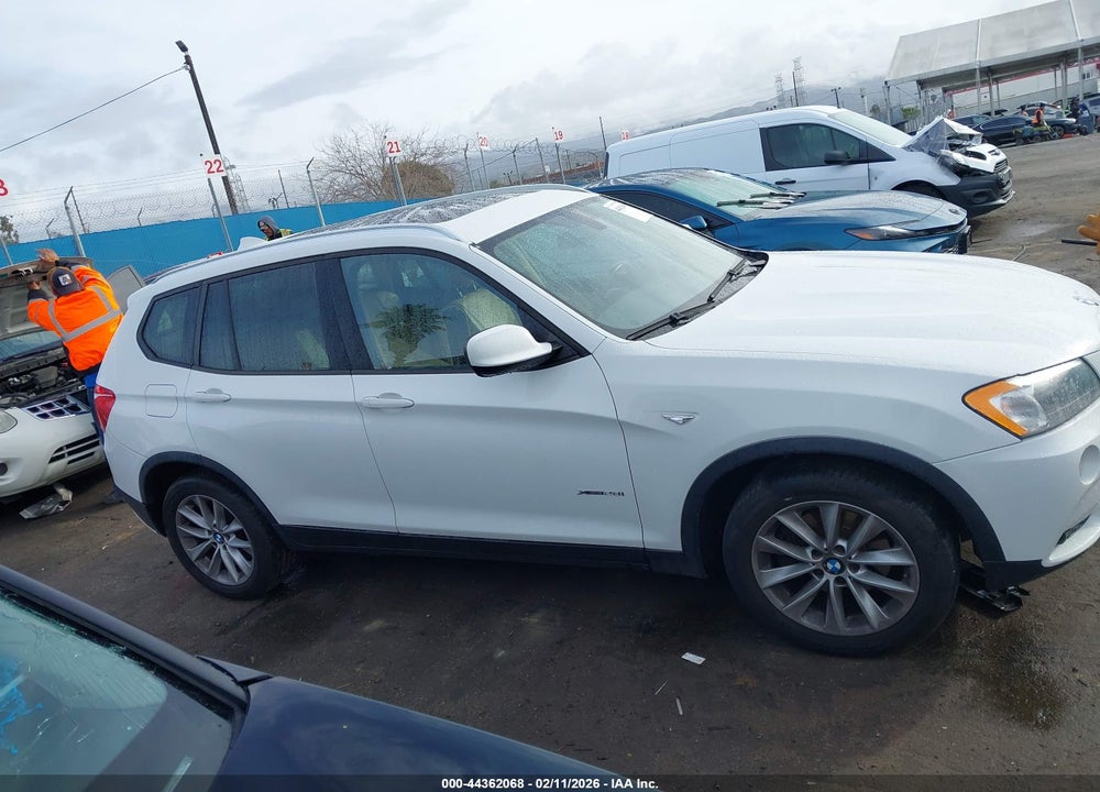 2013 BMW X3 XDRIVE28I VIN: 5UXWX9C58D0A26354