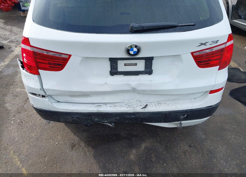 2013 BMW X3 XDRIVE28I VIN: 5UXWX9C58D0A26354