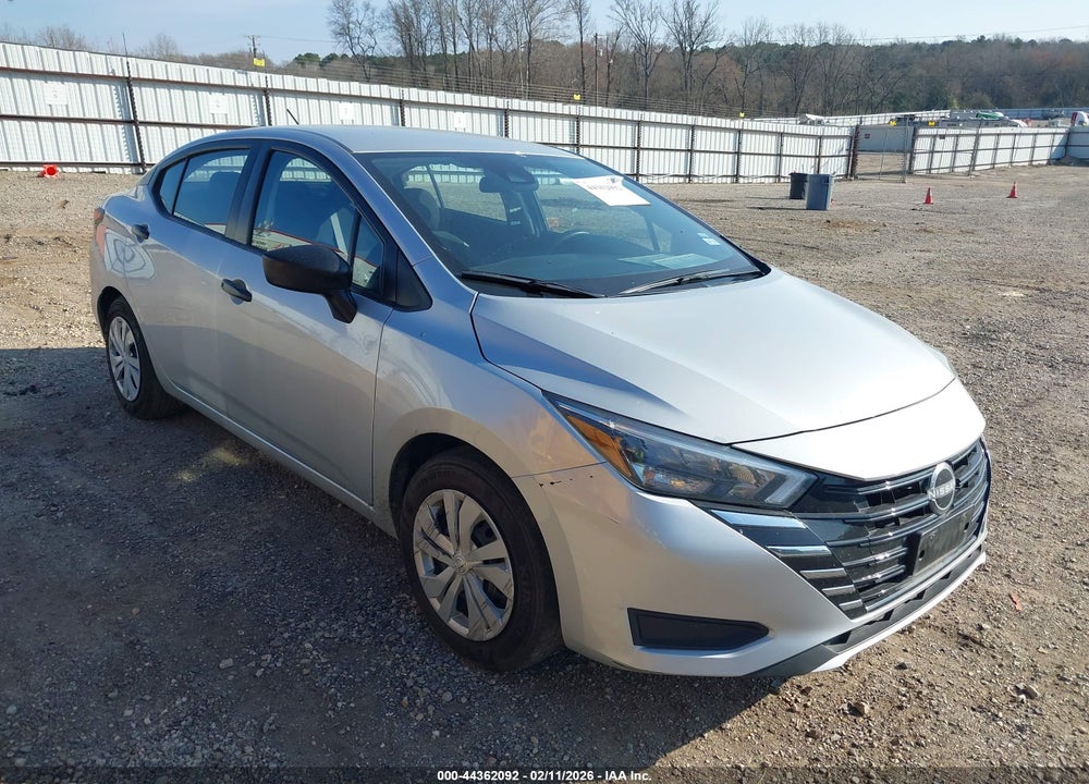 2025 NISSAN VERSA 1.6 S VIN: 3N1CN8DV7SL843771
