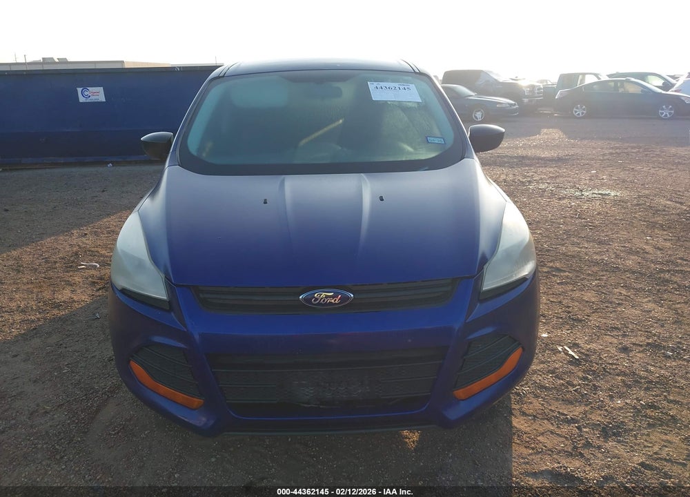 2015 FORD ESCAPE S VIN: 1FMCU0F75FUA31229