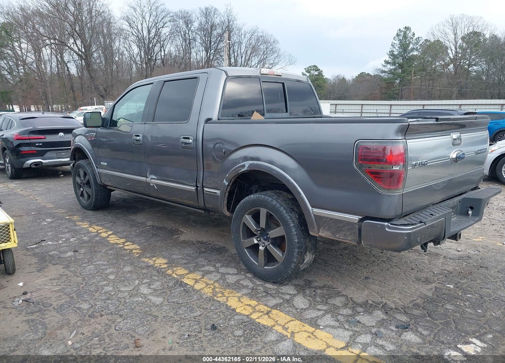 2011 FORD F-150 PLATINUM VIN: 1FTFW1ET9BFD01027