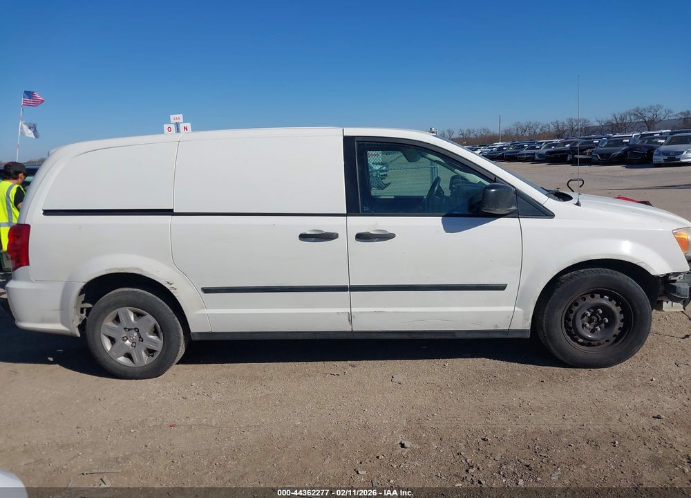 2013 RAM CARGO TRADESMAN VIN: 2C4JRGAG8DR505178