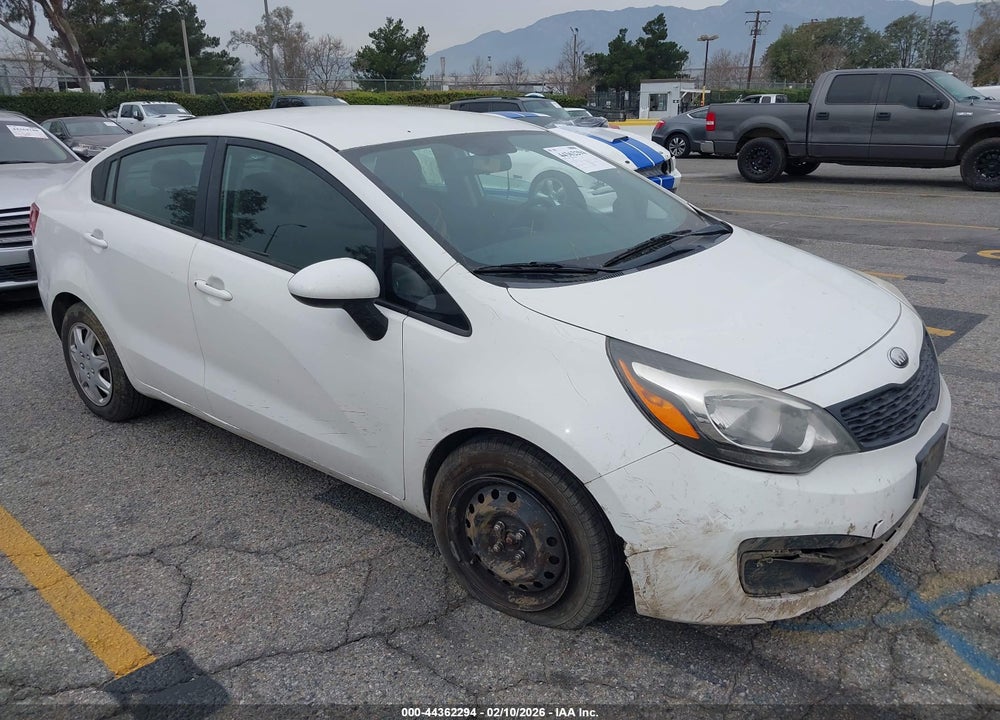 2013 KIA RIO LX VIN: KNADM4A35D6226024