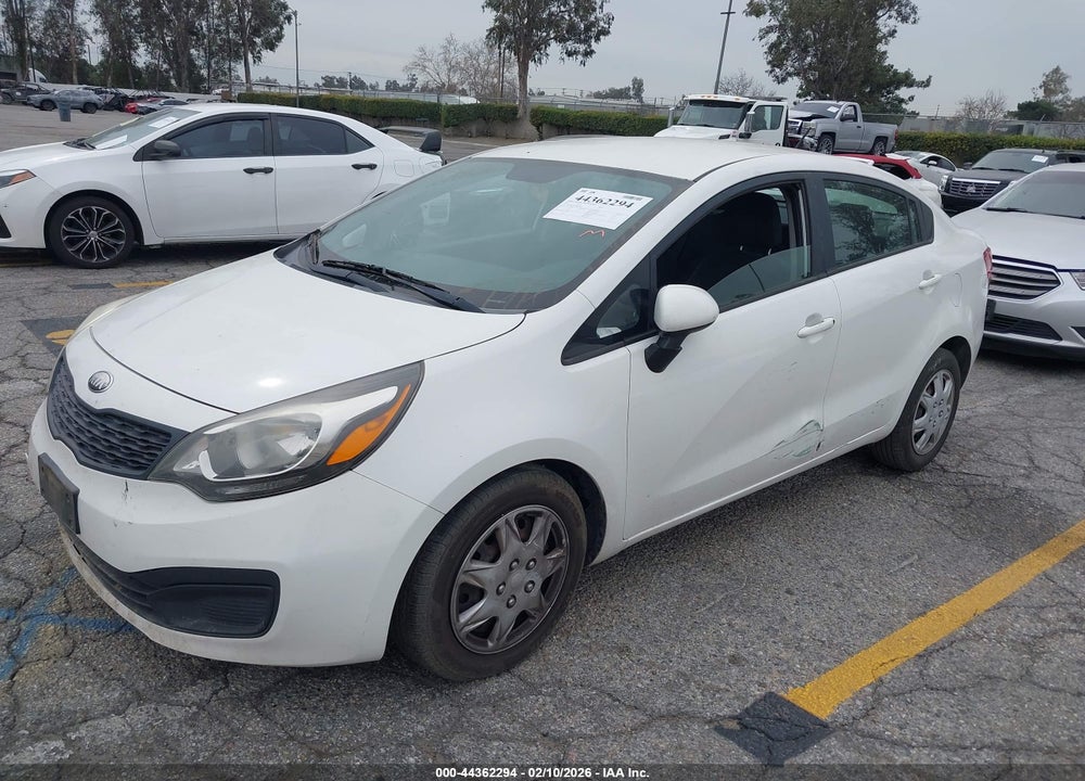 2013 KIA RIO LX VIN: KNADM4A35D6226024