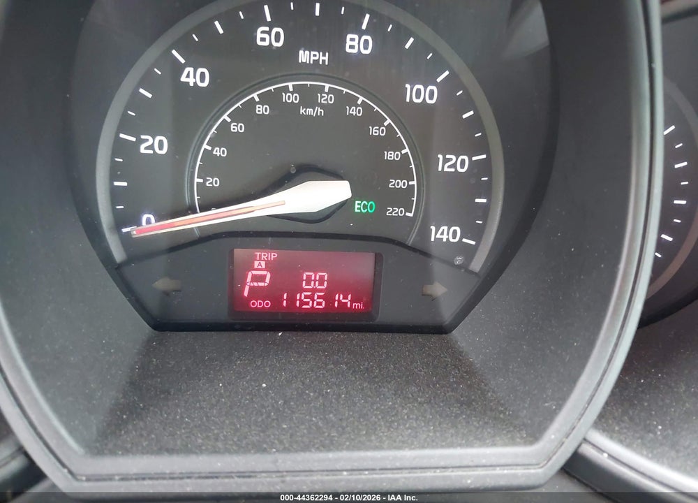 2013 KIA RIO LX VIN: KNADM4A35D6226024