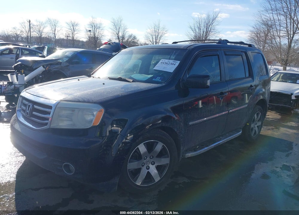 2013 HONDA PILOT TOURING VIN: 5FNYF4H98DB043360