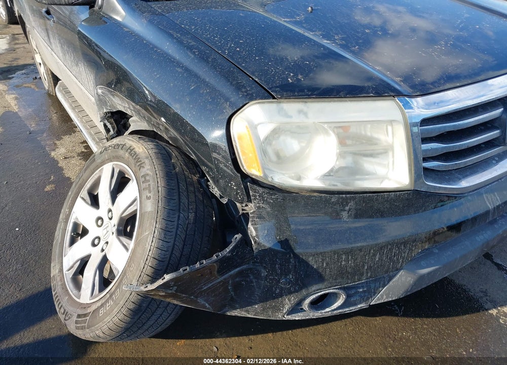2013 HONDA PILOT TOURING VIN: 5FNYF4H98DB043360