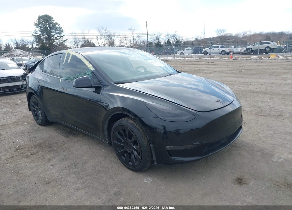 2021 TESLA MODEL Y LONG RANGE DUAL MOTOR ALL-WHEEL DRIVE VIN: 5YJYGDEE7MF107970