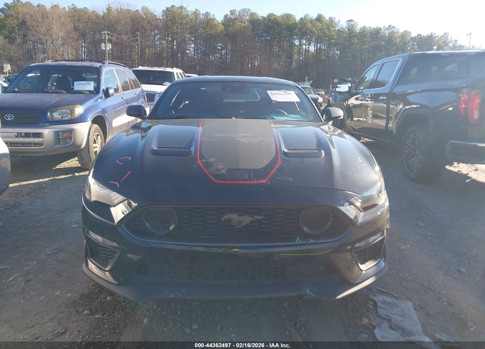 2021 FORD MUSTANG MACH 1 FASTBACK VIN: 1FA6P8R09M5555132