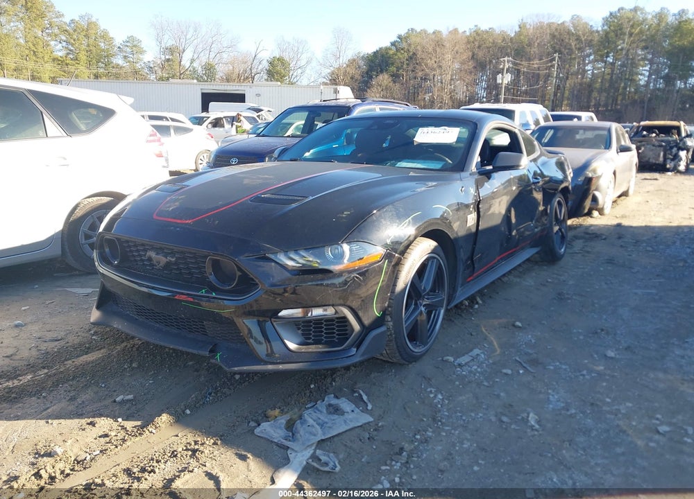 2021 FORD MUSTANG MACH 1 FASTBACK VIN: 1FA6P8R09M5555132
