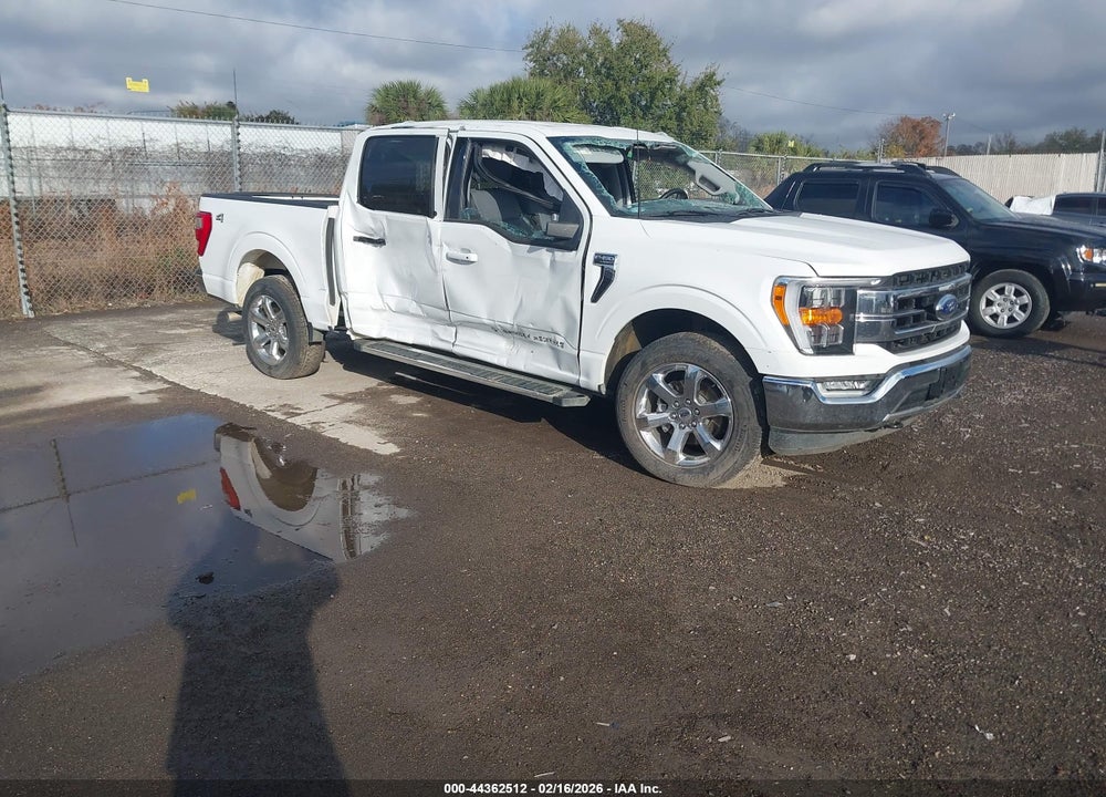 2022 FORD F-150 LARIAT VIN: 1FTEW1EP5NKD44354