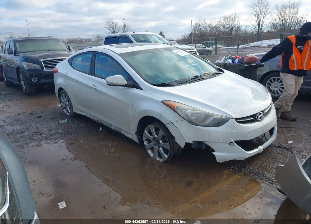 2013 HYUNDAI ELANTRA LIMITED VIN: 5NPDH4AE2DH196270