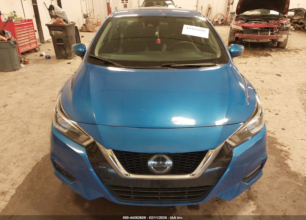 2021 NISSAN VERSA SV XTRONIC CVT VIN: 3N1CN8EVXML852417