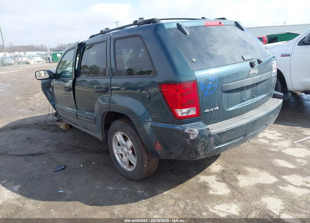 2005 JEEP GRAND CHEROKEE LAREDO VIN: 1J4HR48N45C630300