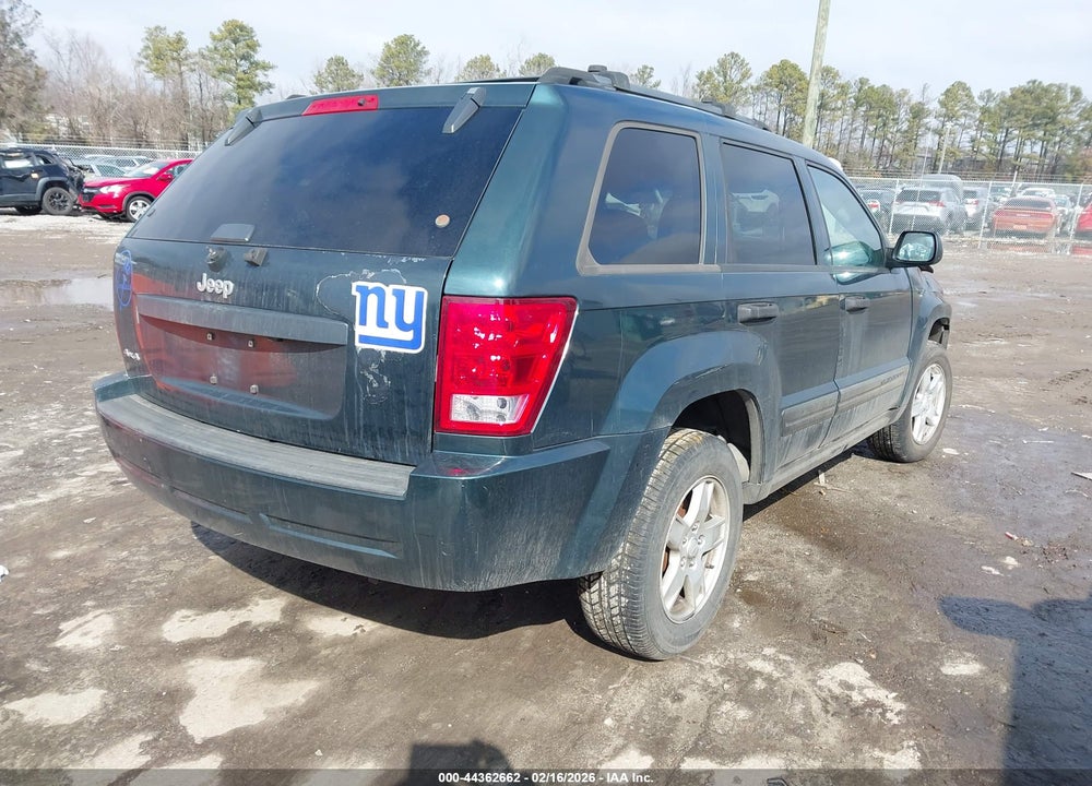 2005 JEEP GRAND CHEROKEE LAREDO VIN: 1J4HR48N45C630300