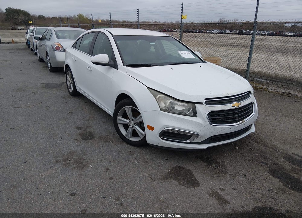 2015 CHEVROLET CRUZE 2LT AUTO VIN: 1G1PE5SB2F7179694
