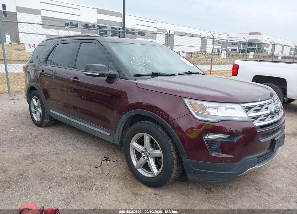 2018 FORD EXPLORER XLT VIN: 1FM5K7D8XJGA66519