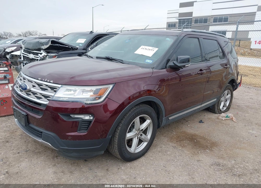 2018 FORD EXPLORER XLT VIN: 1FM5K7D8XJGA66519