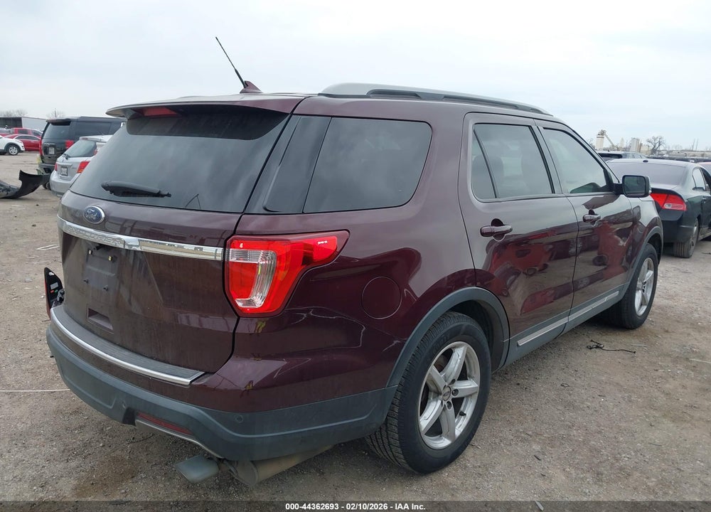 2018 FORD EXPLORER XLT VIN: 1FM5K7D8XJGA66519