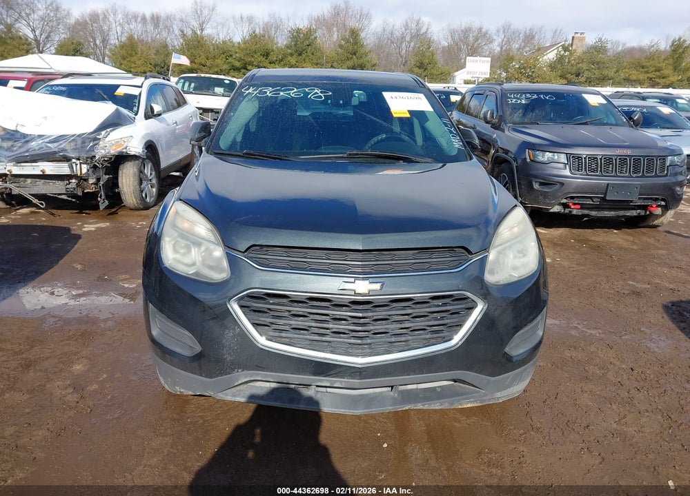 2017 CHEVROLET EQUINOX LS VIN: 2GNALBEK9H1558907